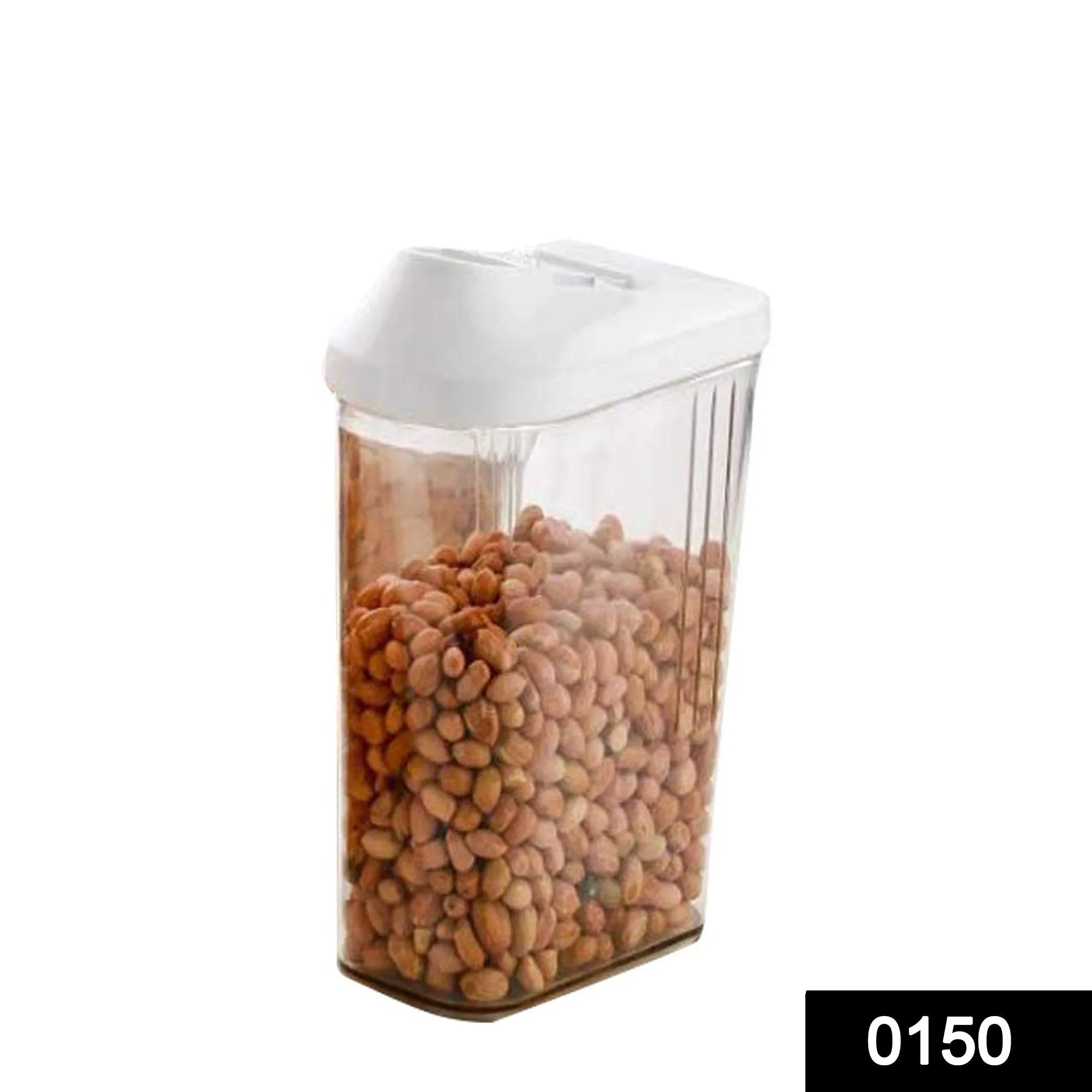0150 Plastic Transparent Cans Jars, Storage Bottles, Storage Box (1700 ml, 1 pc)