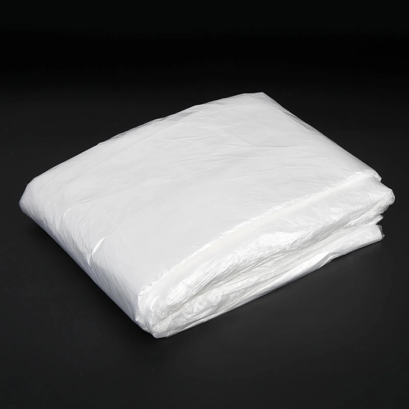 100pcs Disposable Plastic Car Seat Cover Universal Fit Protector