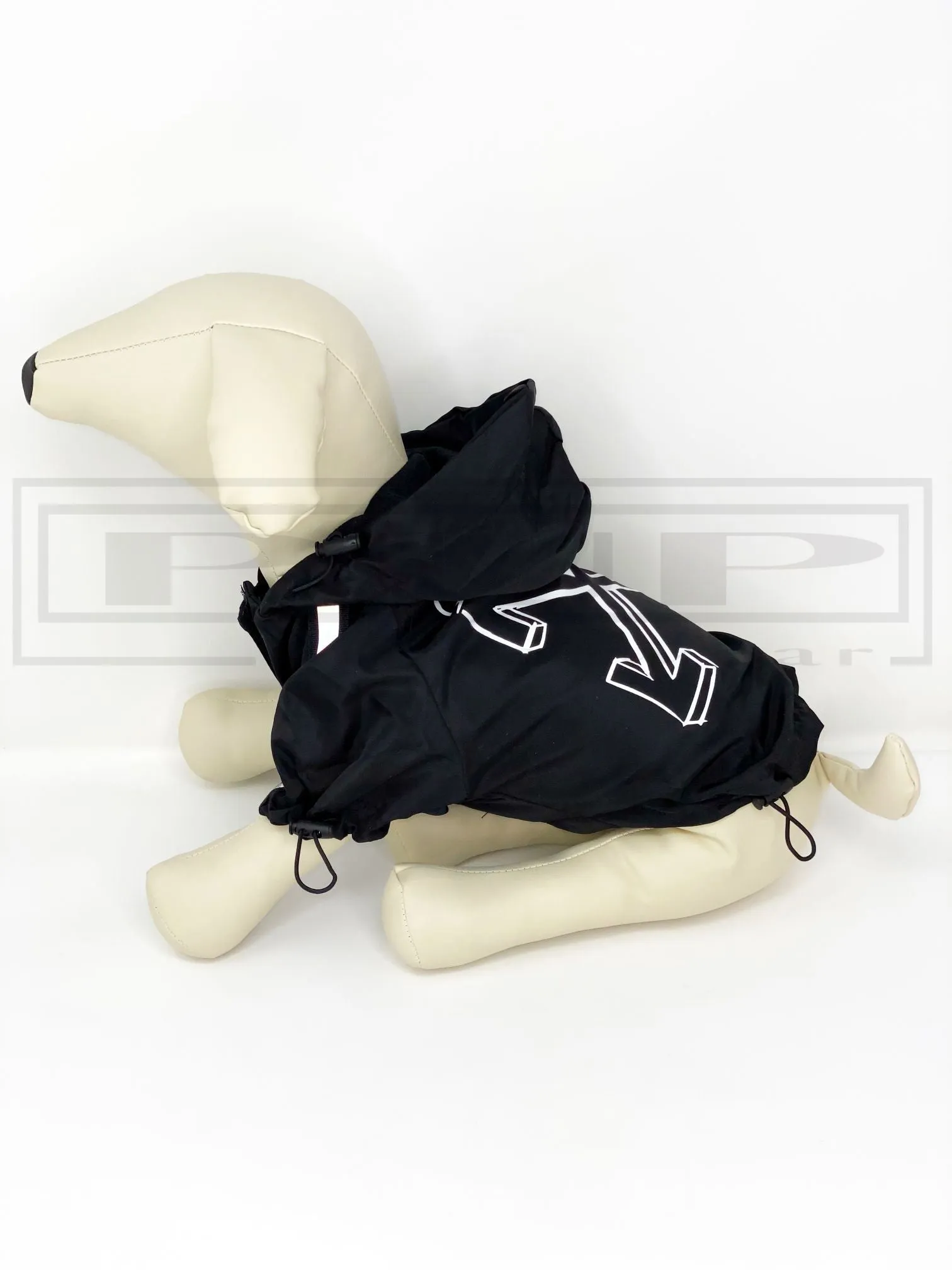 Arff White Sketch Windbreaker Jacket