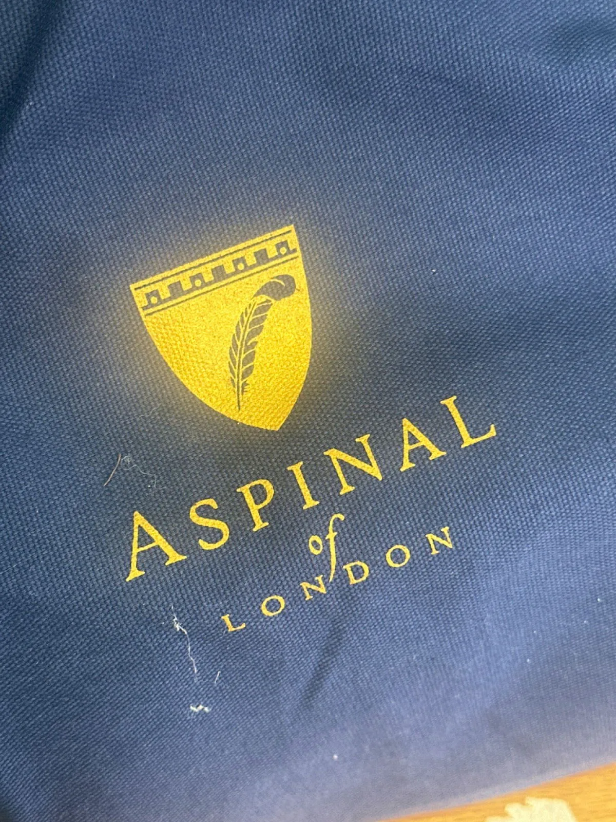Aspinal Black Boston Holdall Travel Bag