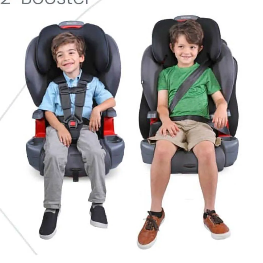 Britax Grow With You Harness-To-Booster Car Seat, Mod Black Safewash