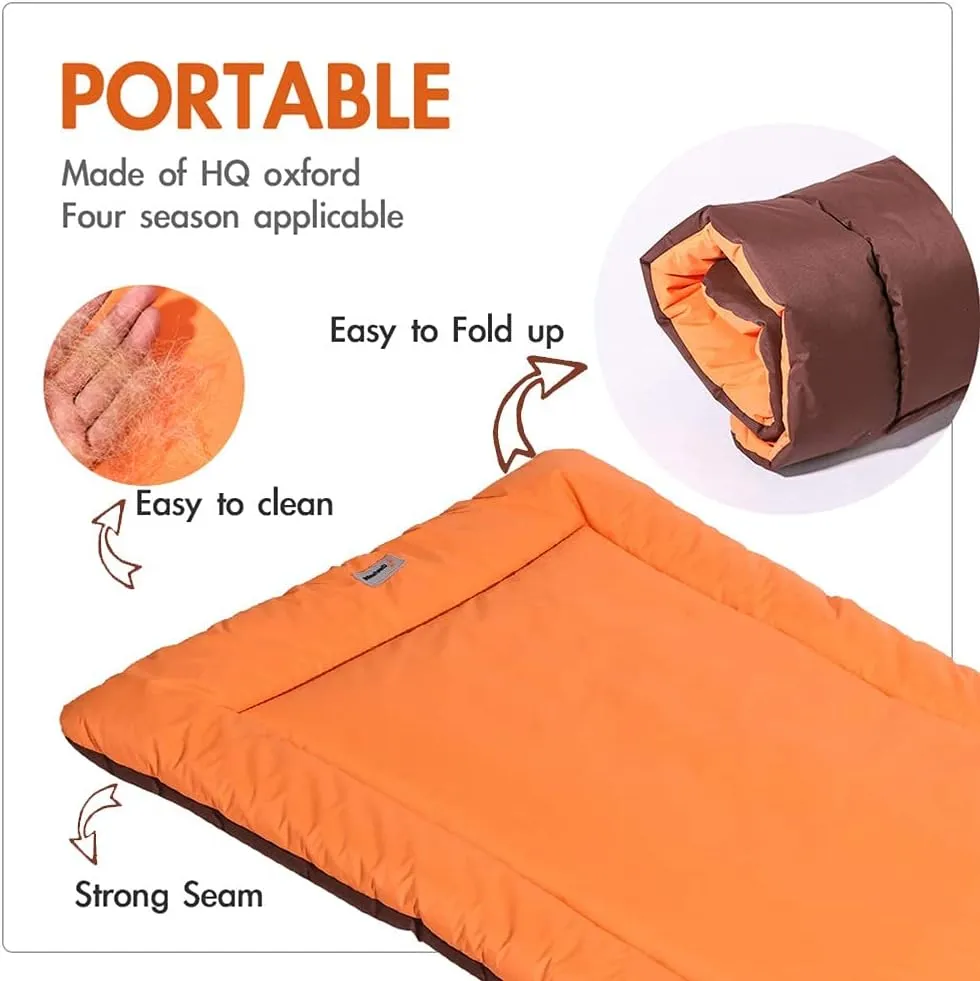 Camping Dog Bed Pet Bed 40X32, Outdoor, Waterproof, Washable, Water-Resist, Large, Durable, Portable Travel Pet Mat