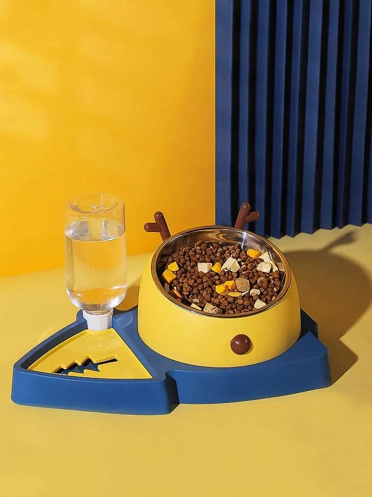 Cat & Dog Automatic Feeder - Food & Water Bowl