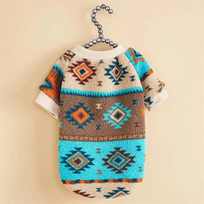 Cozy Woolen Sweater for Small Dogs, Spring & Autumn