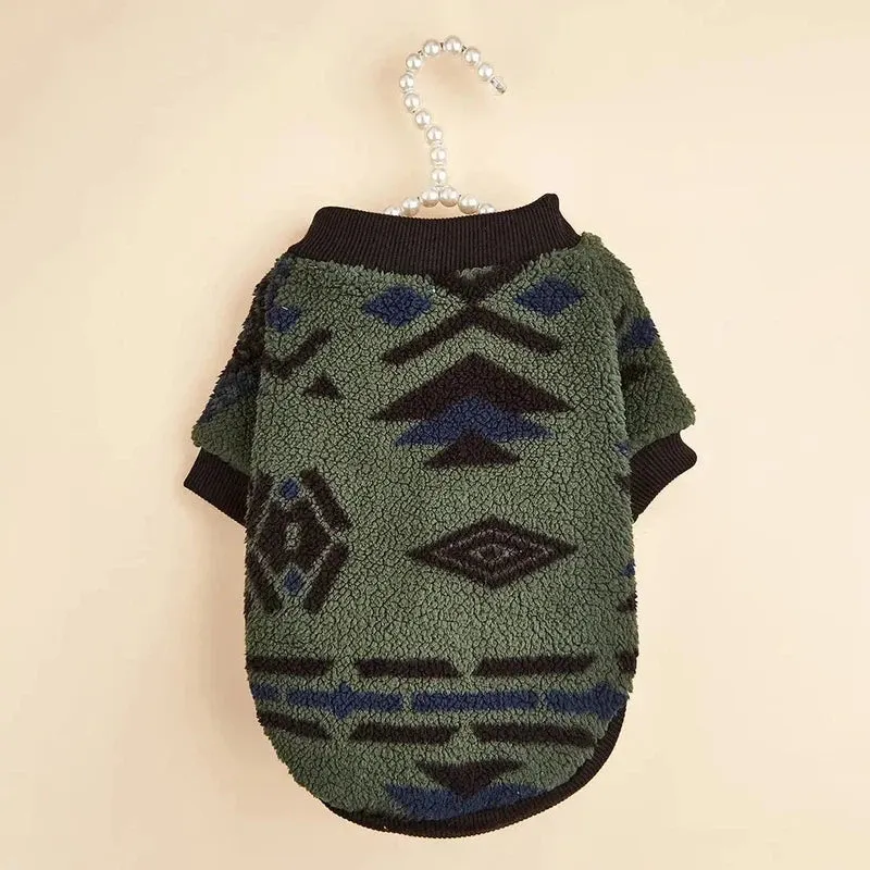 Cozy Woolen Sweater for Small Dogs, Spring & Autumn