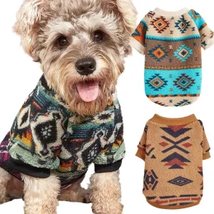 Cozy Woolen Sweater for Small Dogs, Spring & Autumn