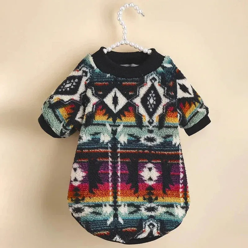 Cozy Woolen Sweater for Small Dogs, Spring & Autumn