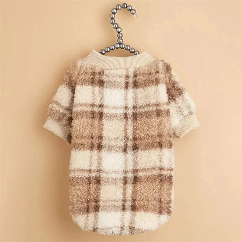 Cozy Woolen Sweater for Small Dogs, Spring & Autumn