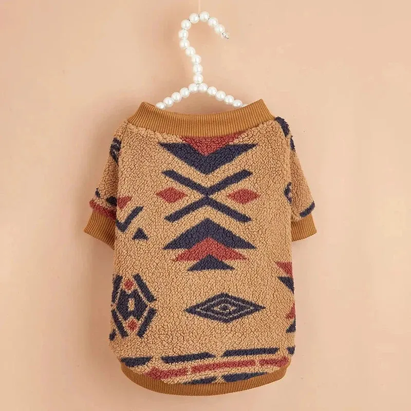 Cozy Woolen Sweater for Small Dogs, Spring & Autumn
