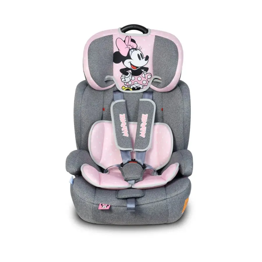 Disney Minnie Mouse Baby/Kids 3-in-1 Car Seat    Booster Seat (Group 1/2/3)