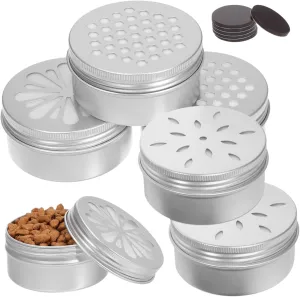 Dog Training Tool Kit 6 Scent Tins Adhesive Pads Aluminum Scent Containers for Dog Agility Training