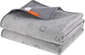 Feandrea Washable Pee Pads for Dogs, 2 Pack, Reusable Dog Pads, 72 x 72 Inches, XXL, Waterproof Pet Training Pads, Leakproof, Non-Slip, Super Absorbent, for Dogs, Cats, Rabbits, Dove Gray UPTD005G01