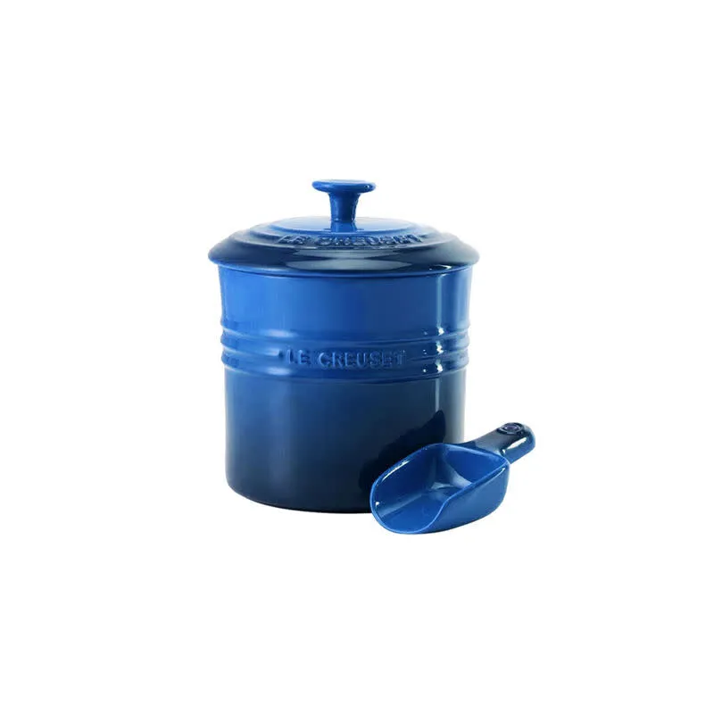 Le Creuset | Pet Food Container with Scoop Blueberry