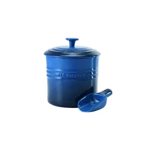 Le Creuset | Pet Food Container with Scoop Blueberry