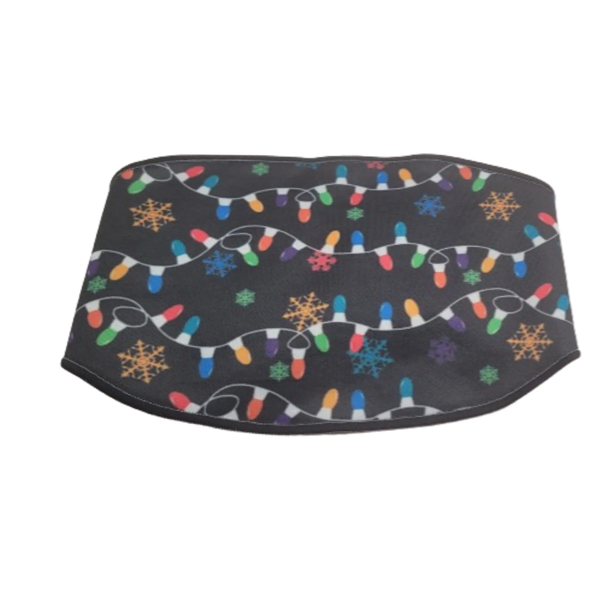 Male Dog Belly Band Wrap - Christmas Lights Style #2