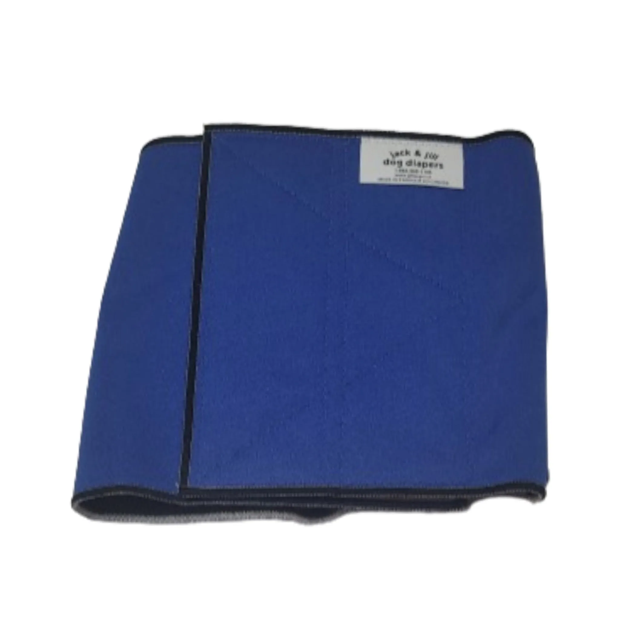 Male Dog Belly Band Wrap -Royal Blue  Style #1