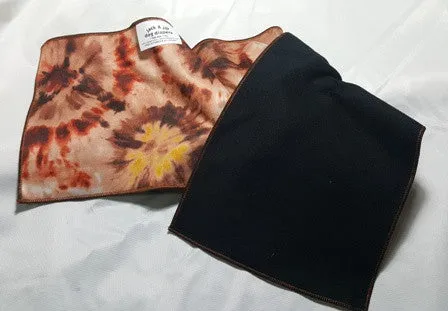 Male Dog Belly Band Wrap -Tie Dye  Brown Style #1