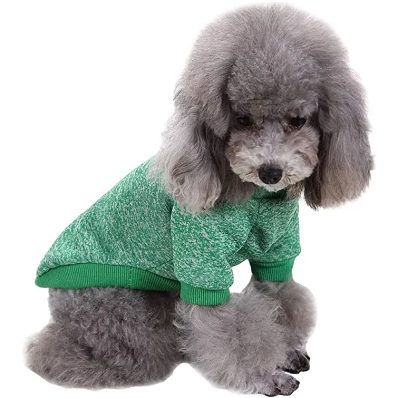 Pet Dog Clothes Dog Sweater Soft Thickening Warm Pup Dogs Shirt Winter Puppy Sweater For Dogs