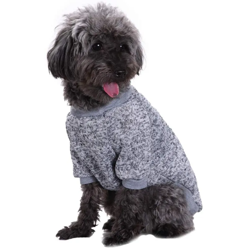 Pet Dog Clothes Dog Sweater Soft Thickening Warm Pup Dogs Shirt Winter Puppy Sweater For Dogs