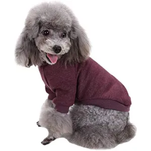 Pet Dog Clothes Dog Sweater Soft Thickening Warm Pup Dogs Shirt Winter Puppy Sweater For Dogs