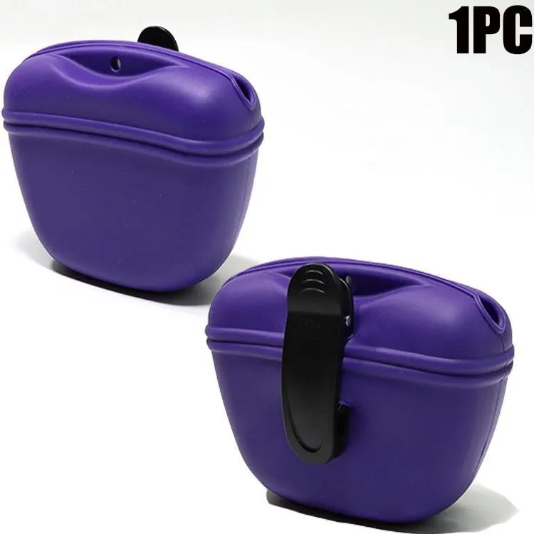 Pet Portable Dog Training Waist Bag - Convenient Treat and Snack Storage for Obedience, Agility, and Outdoor Activities