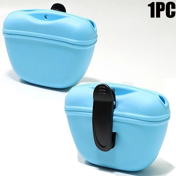 Pet Portable Dog Training Waist Bag - Convenient Treat and Snack Storage for Obedience, Agility, and Outdoor Activities