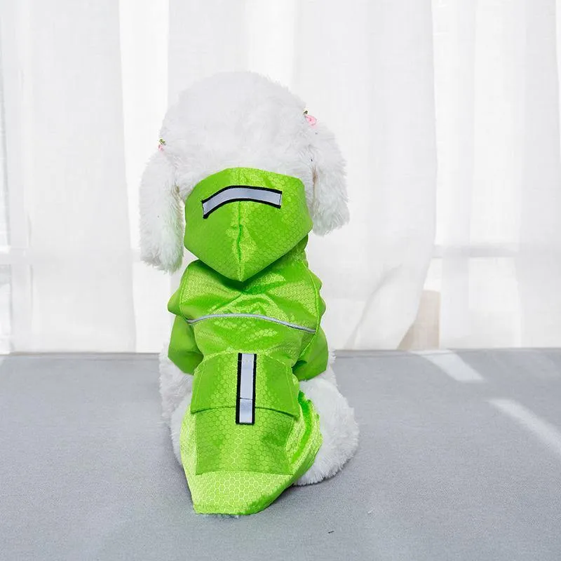 Reflective Dog Jacket with Pocket