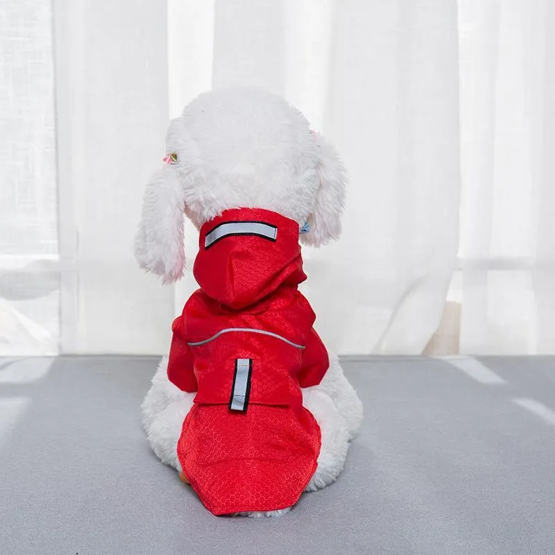 Reflective Dog Jacket with Pocket