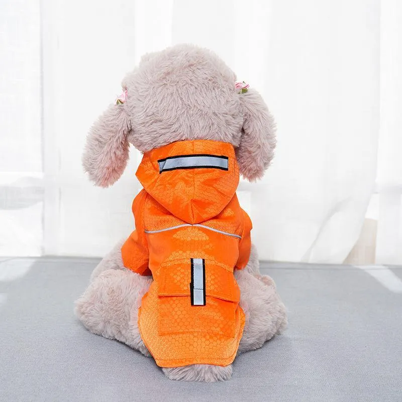 Reflective Dog Jacket with Pocket