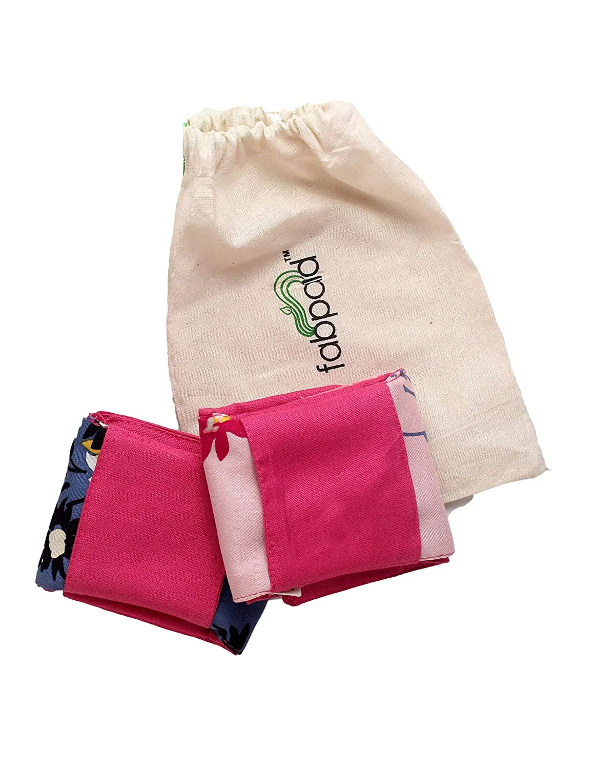 Reusable Foldable Sanitary Cloth Pads - Pack of 2