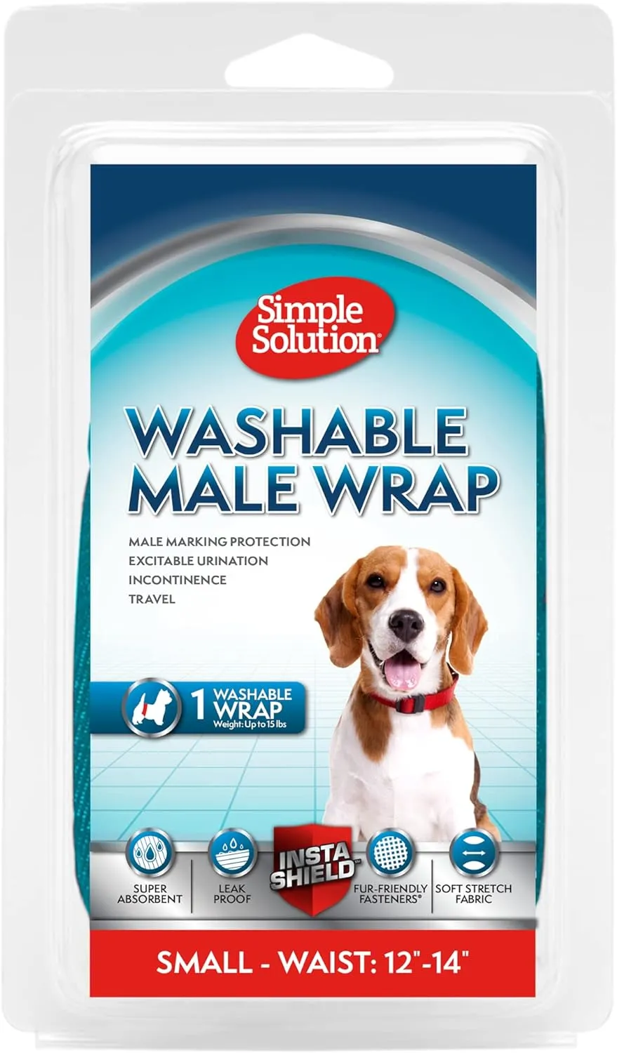 Simple Solution Washable Male Dog Wrap