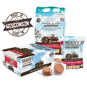 Tucker's Raw Frozen Beef & Pumpkin Dog Food (20 lb)