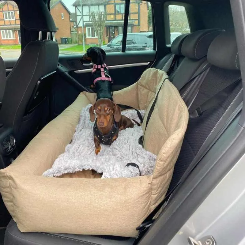 UltraSoft Large Dog Car Bed