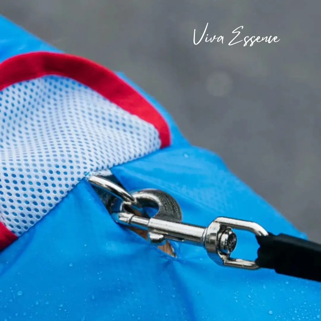 Waterproof Reflective Dog Raincoat for Large Breeds